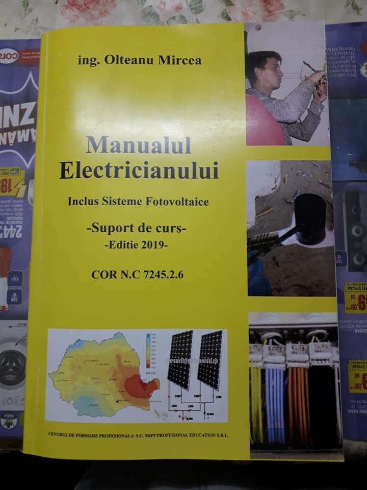 Manualul Electricianului editie 2019 peste 500 pagini